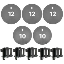 Steel Challenge Pendulum Stage - 1/4" Complete AR500 Steel Shooting Targets