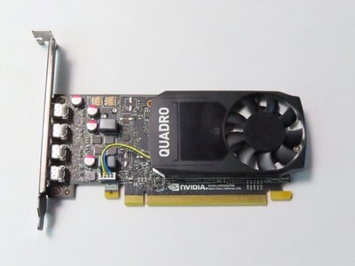 HP NVIDIA QUADRO P1000 GRAPHICS CARD 4GB GDDR5 919987-001 HIGH PROFILE