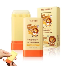 Hair Styling Gel for Kids, Children's Hair Wax Stick - Built-in Comb 2-in-1 Hair