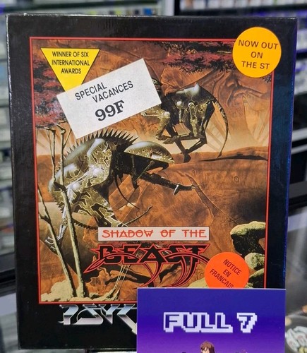 SHADOW OF THE BEAST ATARI ST. NON TESTÉ. COMPLET MINT - Picture 1 of 10