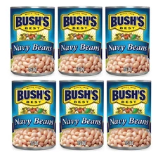 Bush's Best Navy Beans 6 Can Pack