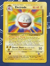 Electrode 21/102 - Rare - Pokemon, Base Set Unlimited - (MP) on eBay