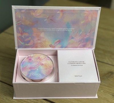 O HUI Ultimate Cover Lifting Cushion Flower Edition 15g 2x Refill 15g Set/Korea