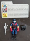 GI JOE Cobra Viper (Infantry), 100% Complete, 1986 Vintage Hasbro