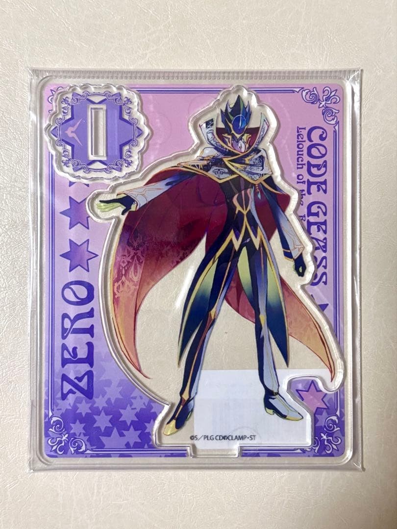 Code Geass Lelouch Pale Tone Acrylic Stand New Limited Edition Collectible