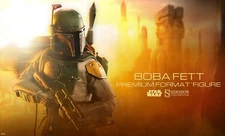 Boba Fett Premium Format Figure Sideshow Star Wars 1/4 Quarter Scale Statue