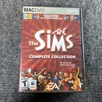 The Sims: Complete Collection w/ Manual MAC DVD 2006