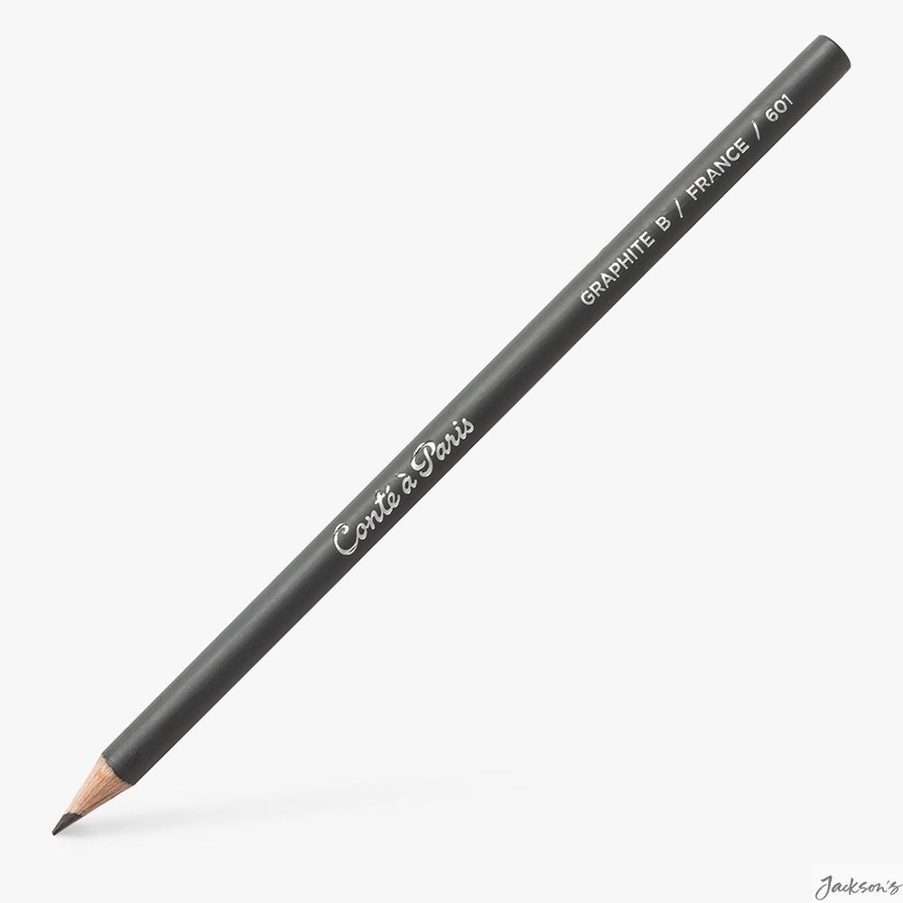 Conte A Paris Graphite Pencil Wood 175mm Grade B For Drawing Sketching