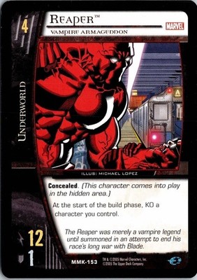 Reaper MMK-153 Marvel 2005 Upper Deck VS Systems CCG TCG