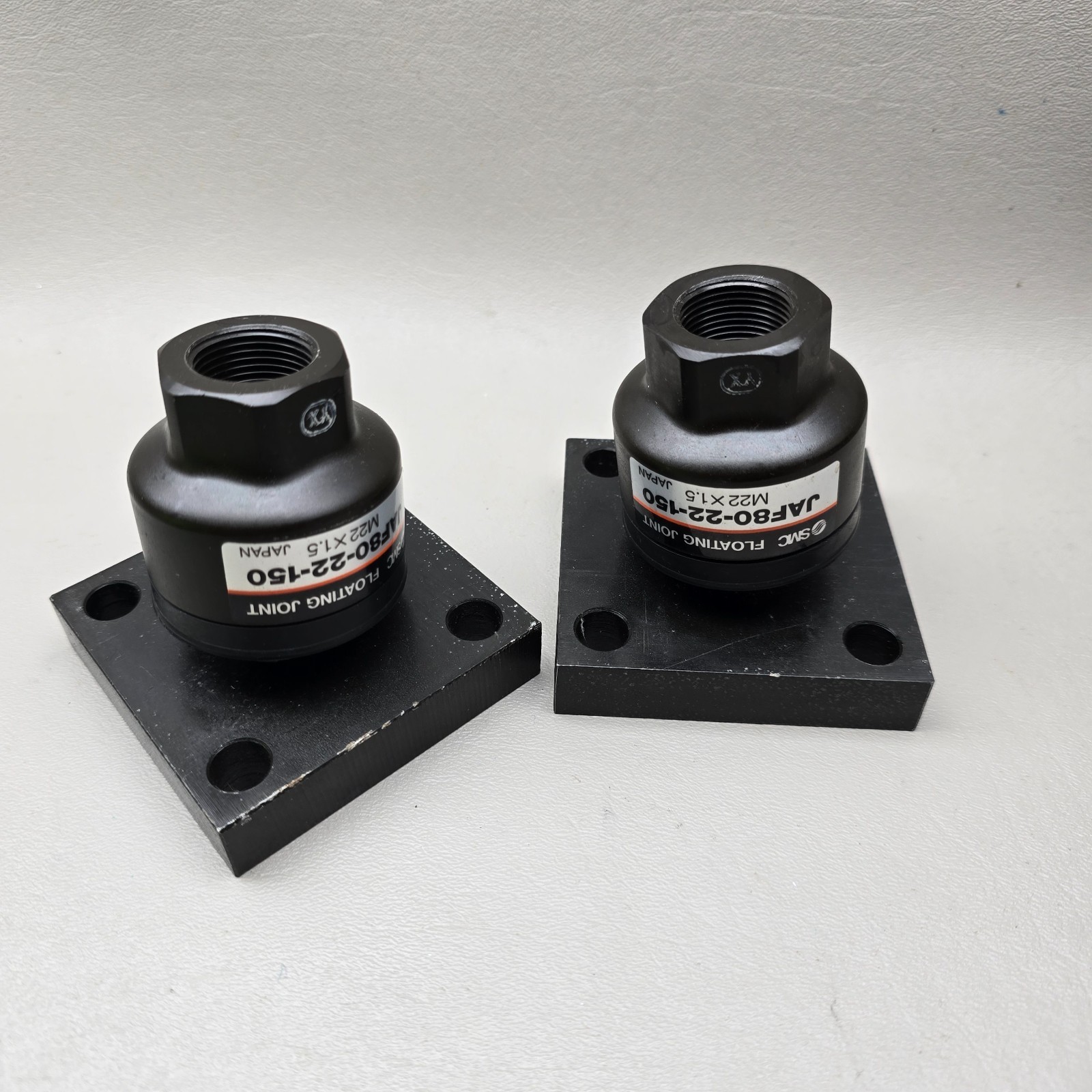 SMC Floating Joint JAF80-22-150 M22 x 1.5 Lot of 2