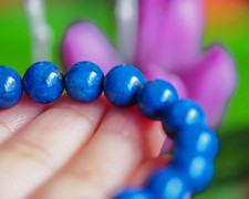 Lapis lazuli lapis lazuli bracelet natural untreated 9mm