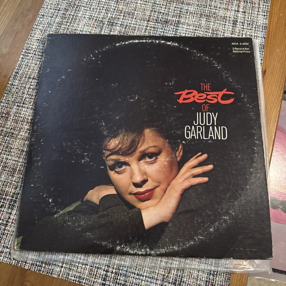 Best Of JUDY GARLAND Compilation 1973 Original DBL x2 LP VINYL MCA Records - Image 2 of 4