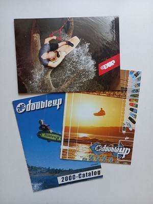 DOUBLE UP DUP WAKEBOARD KATALOG 2000/2001/2013 BINDUNG WAKESKATES WAKESURFER