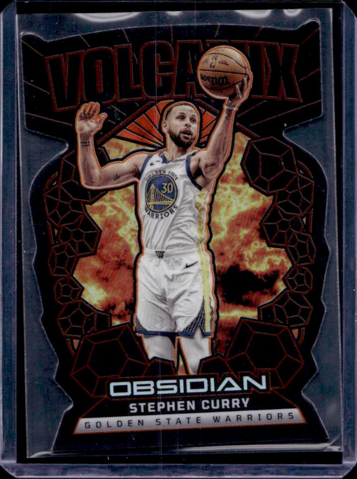 2024-25 Obsidian Stephen Curry Volcanix #3 Warriors