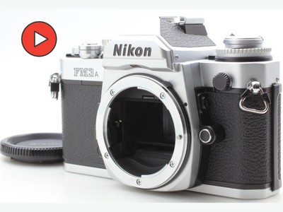 Fungus in Finder[App TOP MINT] Nikon FM3A Silver 35mm SLR Film Camera Body JAPAN