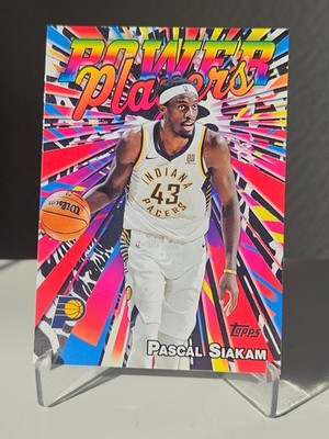 Topps NBA Flagship 2025-26 Pascal Siakam Power Players Indiana Pacers #PP-3