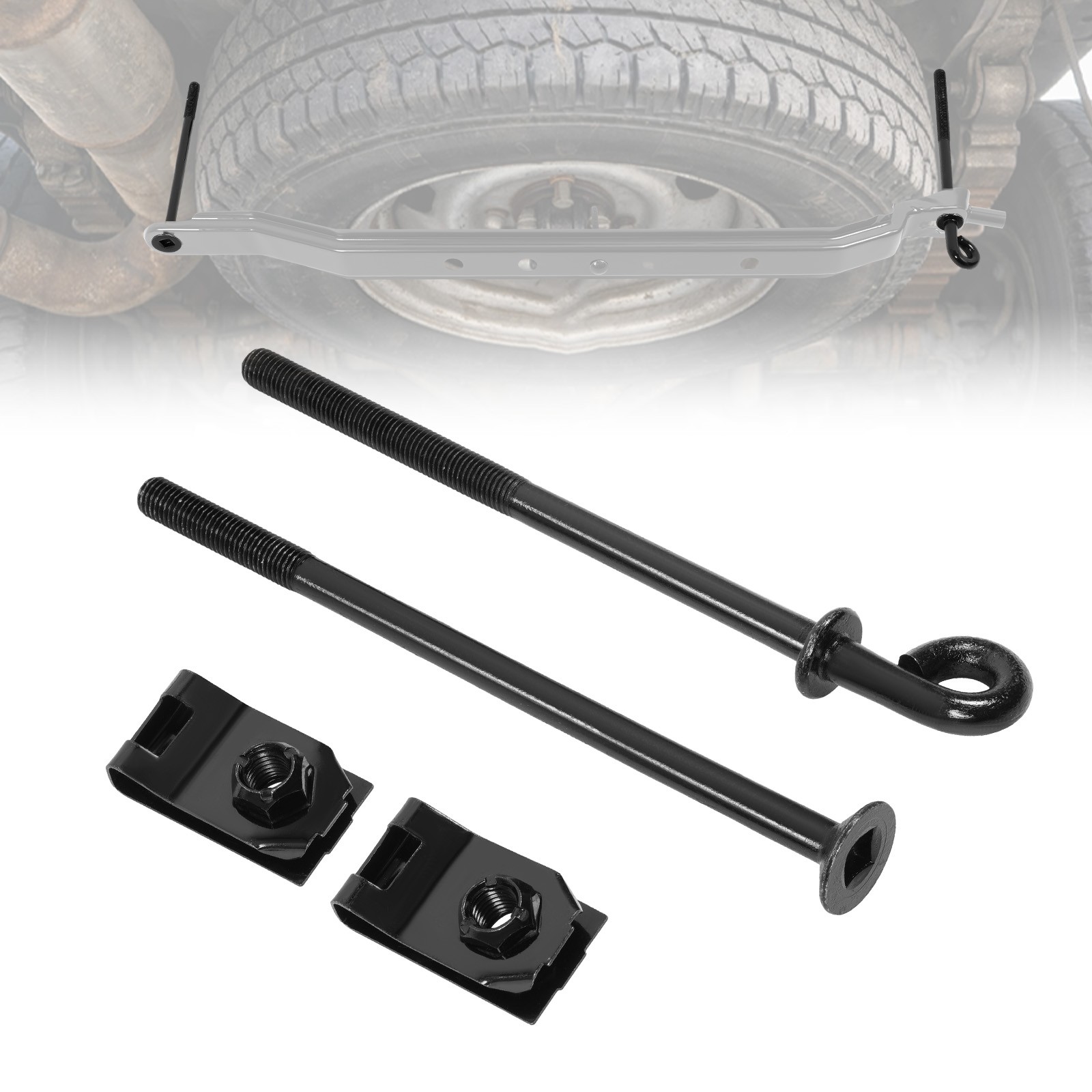 For Ford F100 F250 80-97 Truck Spare Tire Carrier Wheel Carrier Bolts ...
