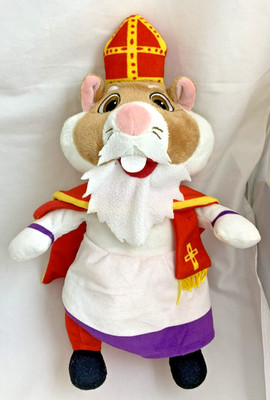 Albert Heijn AH Hamster Plüschtier Nikolaus Sinterklaas Kuscheltier Stofftier