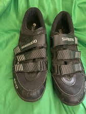 Shimano SPD SH-MA80 size 11.5 US / EU 46 Mens cycling Shoes Black/Silver