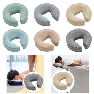 Ergonomisches Schwamm Gesicht Daunen Kissen Tragbar Atmungsaktiv Nacken Kopf Kissen für Zuhause