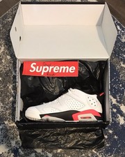 Jordan 6 Retro Low Infrared White 304401-123 - Size 9