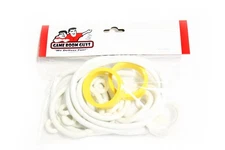 Game Plan Coney Island Pinball Machine Replacement Repair Rubber Ring Kit White