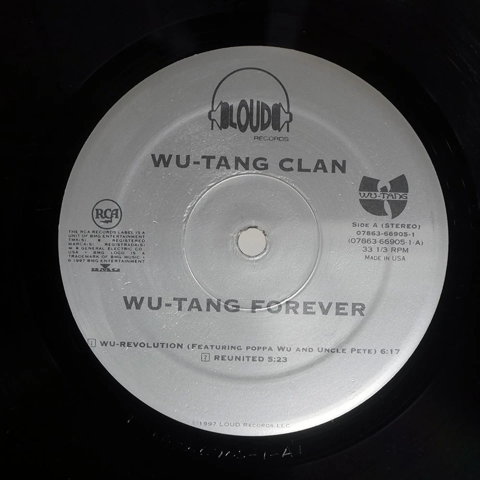 WU-TANG CLAN WU-TANG FOREVER RCA 7863669051 US ORIGINAL GATEFOLD VINYL 4LP - Image 3 of 3