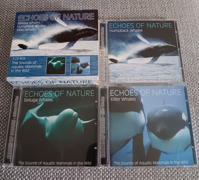 Echoes of Nature - Sounds Gesänge von Belugas, Orcas und Buckelwalen - 3 CD-Box