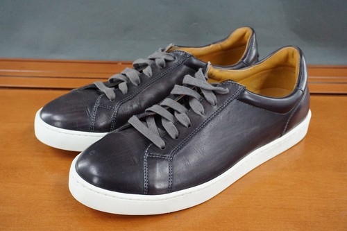 Magnanni Costa Herren 7 Schwarz Leder Niedrig Schnürschuhe Leger Turnschuhe Schuhe
