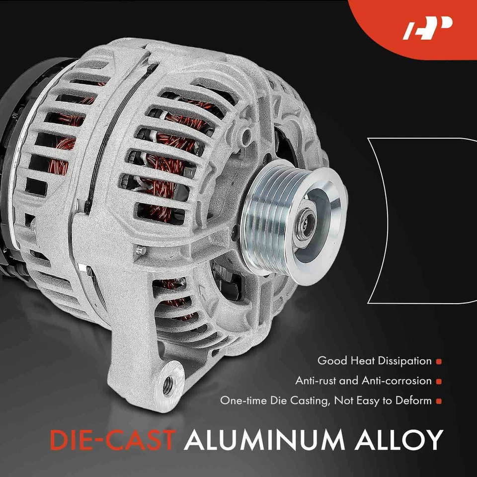 Alternador 150A 12V para Porsche 911 2007-2009 2010 2011 Boxster Cayman 2007-2008 Foto 4 de 4