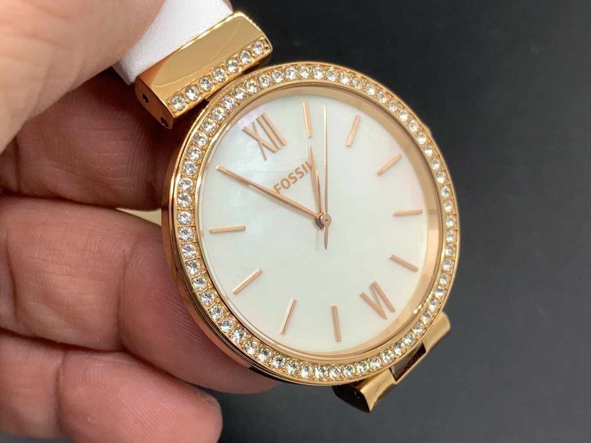 FOSSIL ES4581 WATER RESIST ATM S/S QUARTZ WOMEN'S WATCH