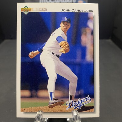 1992 Upper Deck John Candelaria #482 Los Angeles Dodgers