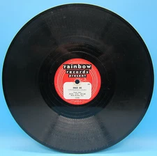Eddie "Gin" Miller - Chicago & Hold Me - Rainbow 78 RPM  1948