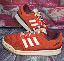Adidas Originals Forum Low CL Summer Camp OG Mens 8 41.3 Shoes IE7176 Red Suede