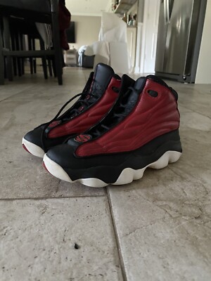 jordan pro strong gym red