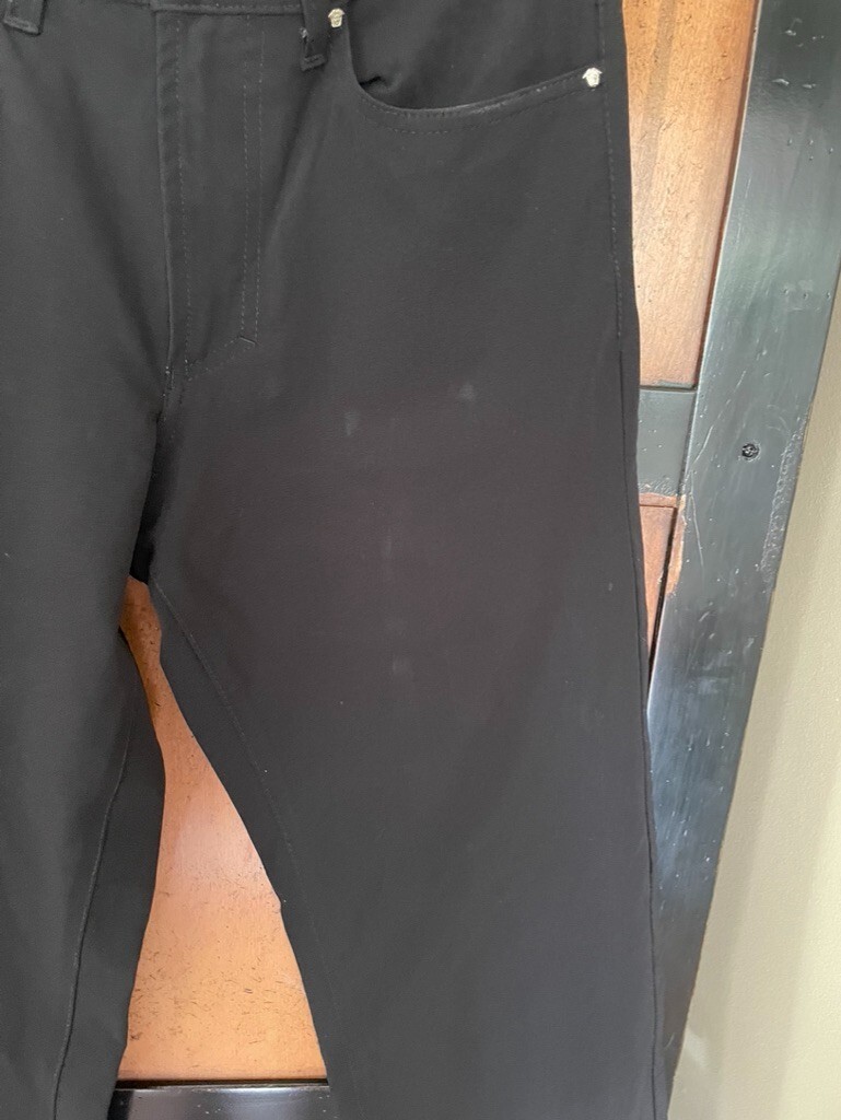 Versace Jeans Couture Black Jeans sz 31 45, Sz 6? Italy | eBay