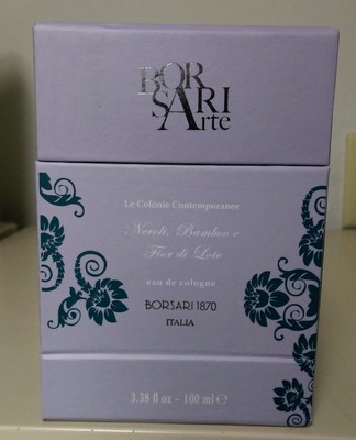 Borsari 1870 Arte Neroli Bamboo E Fior Di Loto Eau De Cologne 3.4 oz / 100 ml