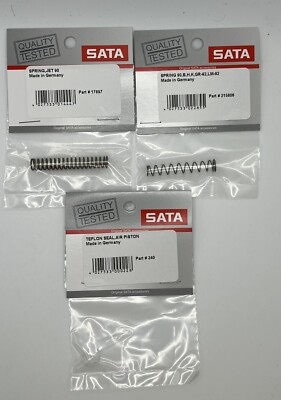 SATA Jet Spring & Seal Set Jet NR92/NR95- X5500 (3 Item set) | eBay