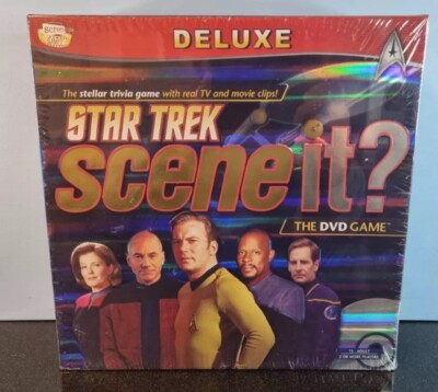 Star Trek Scene It The DVD Game Deluxe Edition Trivia Game TV