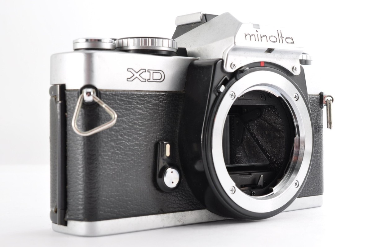 Minolta XD Silver 35mm SLR Film Camera Body Only [Exc+4
