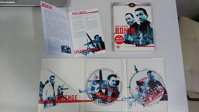 RONIN DELUXE EDITION 2 DVD ROBERT DE NIRO JEAN RENO SOLD OUT!