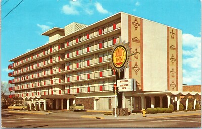 Route 66 - Quality Inn, Albuquerque, New Mexico- 1984 Chrome Postcard