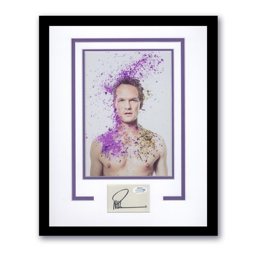 Neil Patrick Harris "Hedwig and the Angry Inch" SIGNED Framed 11x14 Display ACOA
