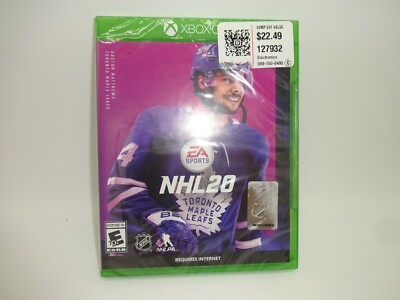 NHL 20: Xbox One [Brand New Factory Sealed] XB1 Hockey Video Game Sports