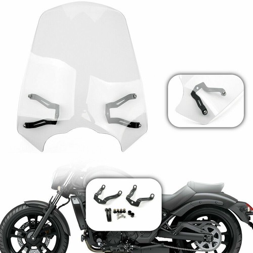 Windscreen Windshield screen Protection For Kawasaki Vulcan S 650 2015-2020 2016 - Picture 4 of 12