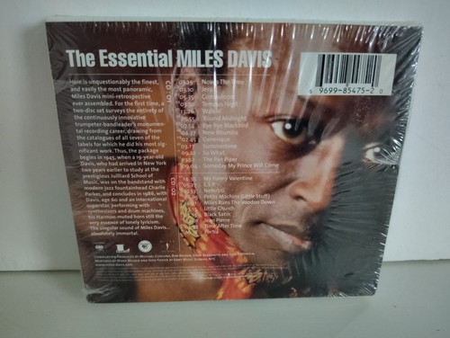 MILES DAVIS - "THE ESSENTIAL MILES DAVIS" / SEALED 2CD'S! / COLUMBIA 2001 - Imagen 2 de 4