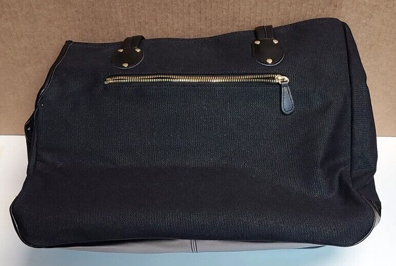 Django Dog Carrier Bag Waxed Canvas Black Bag - Image 2 of 3