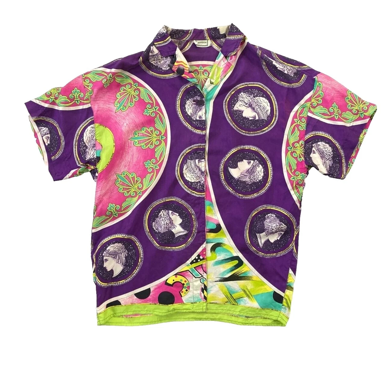 Топы с геометрическим рисунком для женщин Versace