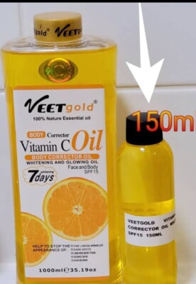 VEET GOLD BODY CORRECTOR VITAMIN C ÖL 150 ml *KOMMT IN EINER ANDEREN VERPACKUNG*