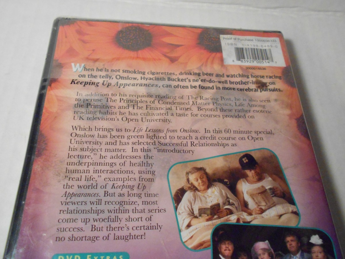 その他 Keeping Up Appearances: Life Lessons From Onslow [DVD] Amazon.com: Keeping Up Appearances: Onslow Special : Various
